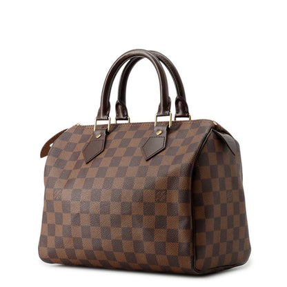 LOUIS VUITTON Speedy RedN41532 Damier Ebene Canvas Size 25