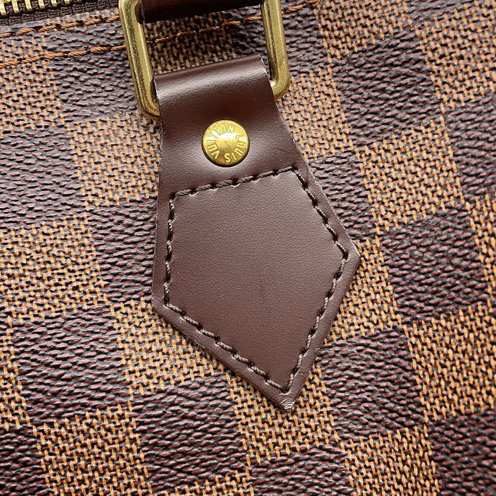 LOUIS VUITTON Speedy RedN41532 Damier Ebene Canvas Size 25
