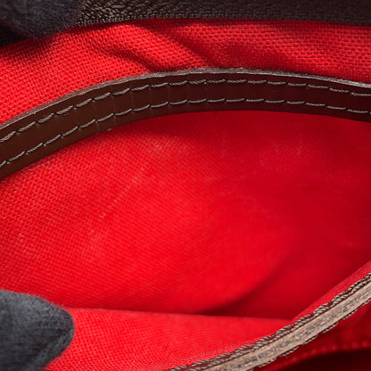 LOUIS VUITTON Speedy RedN41532 Damier Ebene Canvas Size 25
