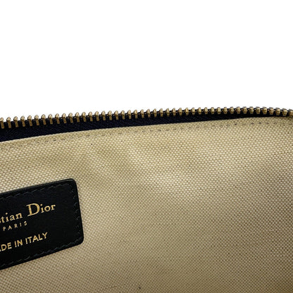 Dior Travel Kit Oblique Jacquard Navy/BeigeS5476CTZQ_M928 Canvas Leather