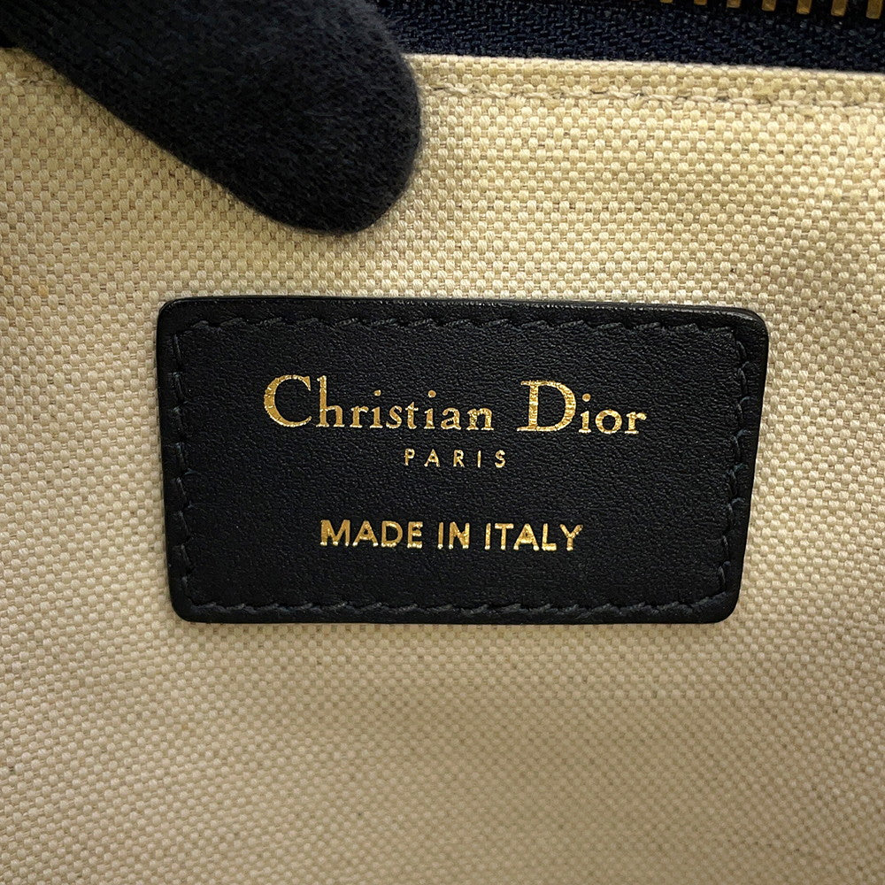 Dior Travel Kit Oblique Jacquard Navy/BeigeS5476CTZQ_M928 Canvas Leather
