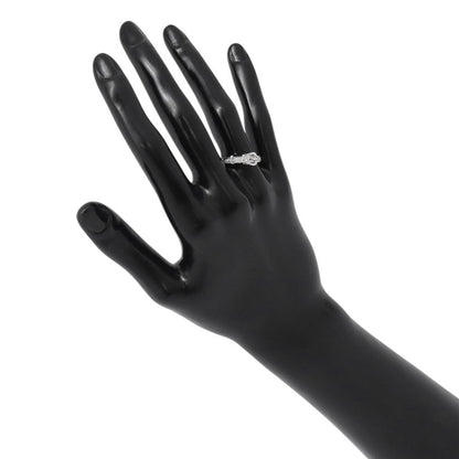 HERMES Etrivière Ring Size PM/53/#13 18K White Gold