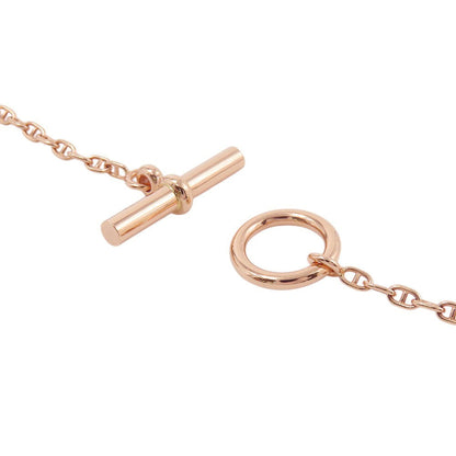 HERMES Farandole Necklace Size STH221303B 00ST 18K Pink Gold