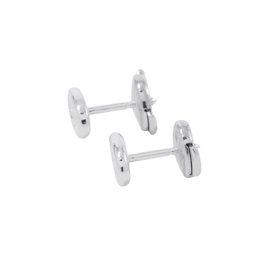 HERMES Farandole Chaine d'Ancre motif Earrings Size TPM SV925