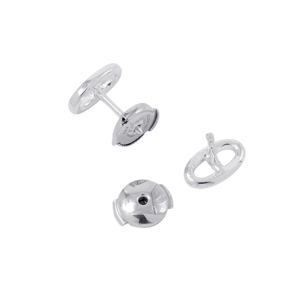 HERMES Farandole Chaine d'Ancre motif Earrings Size TPM SV925