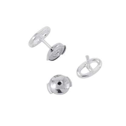 HERMES Farandole Chaine d'Ancre motif Earrings Size TPM SV925