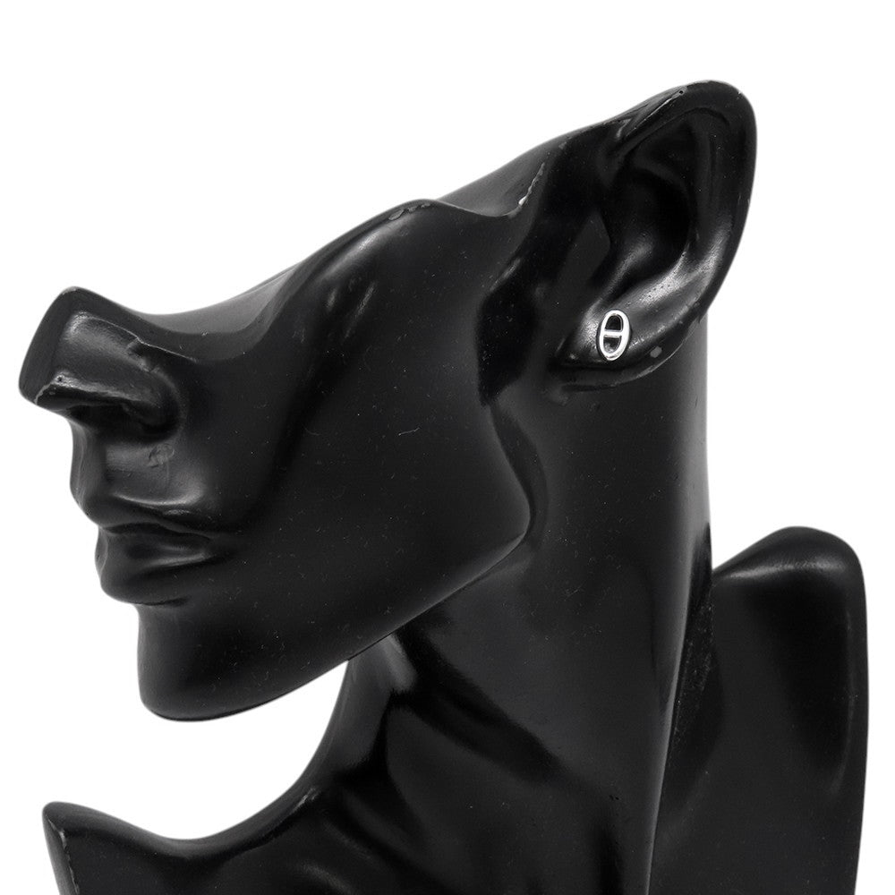 HERMES Farandole Chaine d'Ancre motif Earrings Size TPM SV925