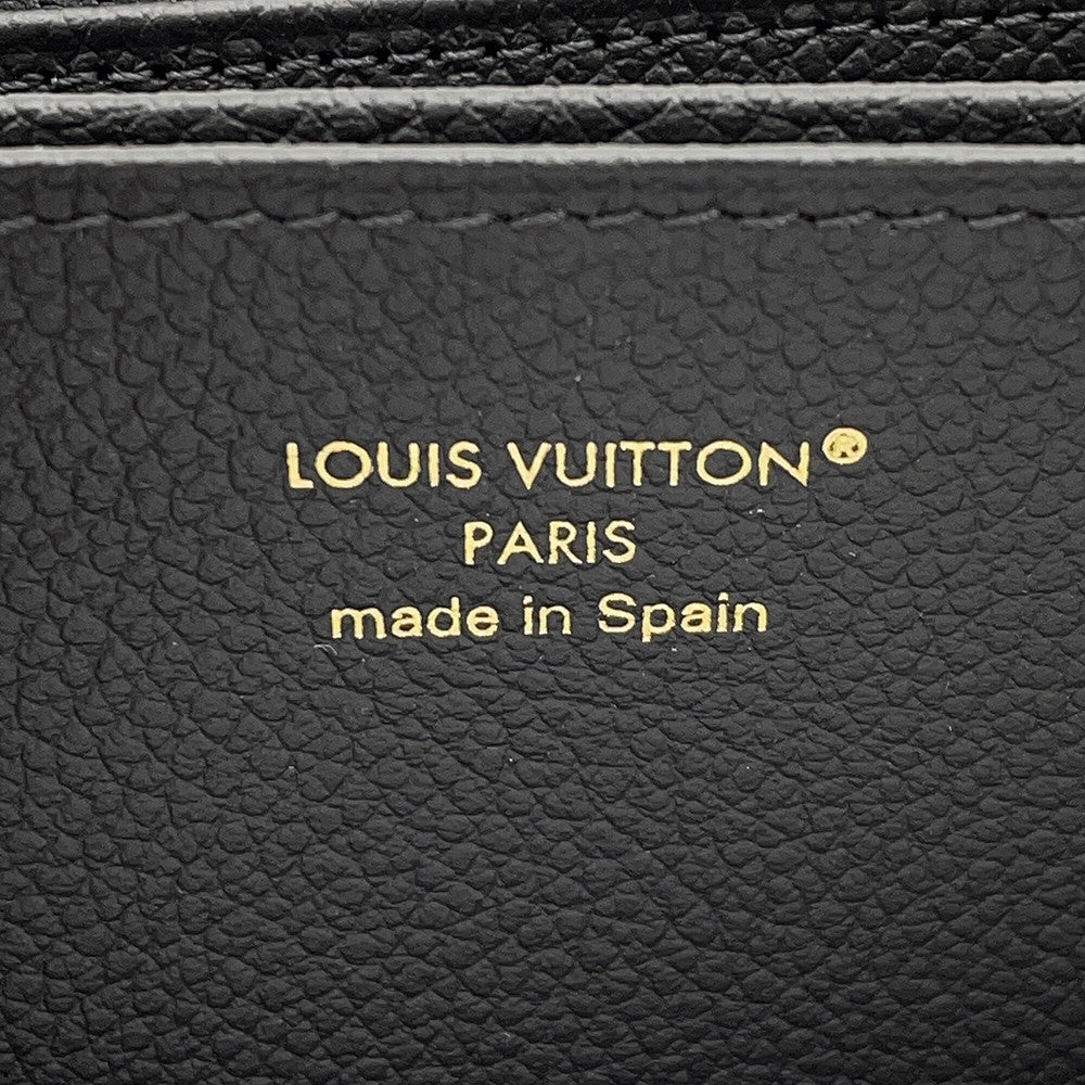 LOUIS VUITTON Zippy Wallet NoirM28791 Monogram Empreinte Leather