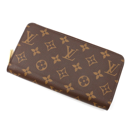 LOUIS VUITTON Zippy Wallet FuchsiaM41895 Monogram