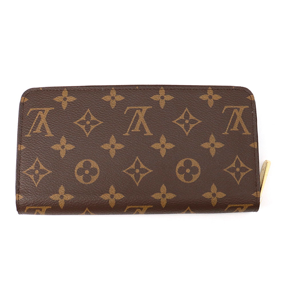 LOUIS VUITTON Zippy Wallet FuchsiaM41895 Monogram