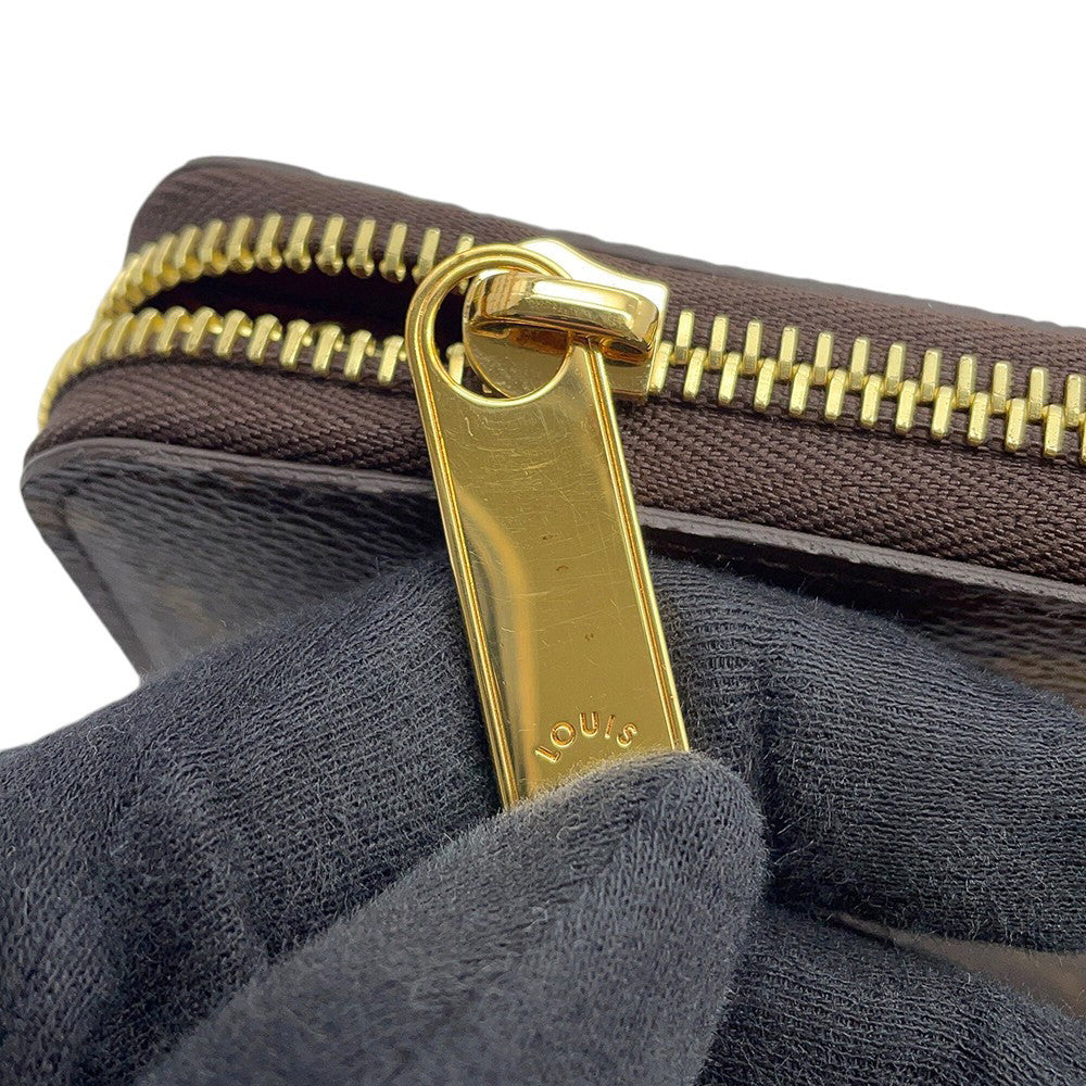 LOUIS VUITTON Zippy Wallet FuchsiaM41895 Monogram