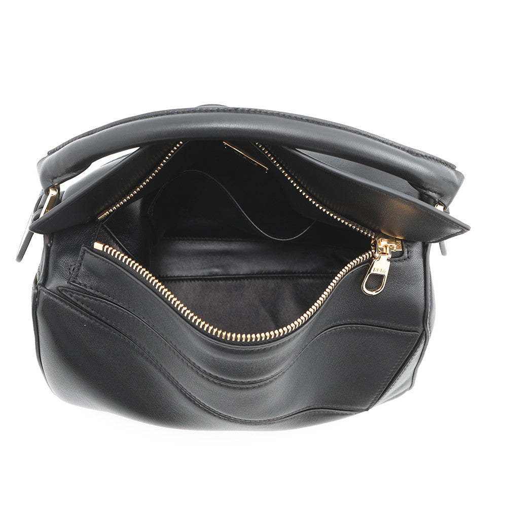 LOEWE Puzzle bag BlackA510PLSX01 Feather Light Napalm Size Small