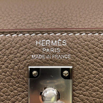 HERMES Kelly Retourne Etoupe Togo Leather Size 25