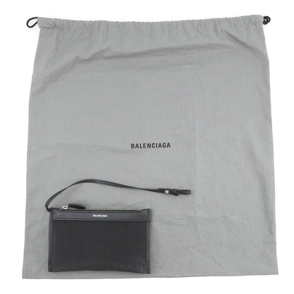 BALENCIAGA NavyCabas Black3399332AAED1090 Mesh Leather Size S