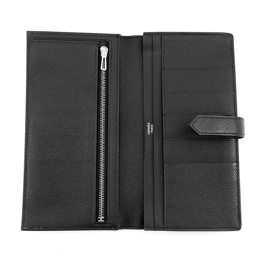 HERMES Bear Souffle Mono Chrome Black Epsom
