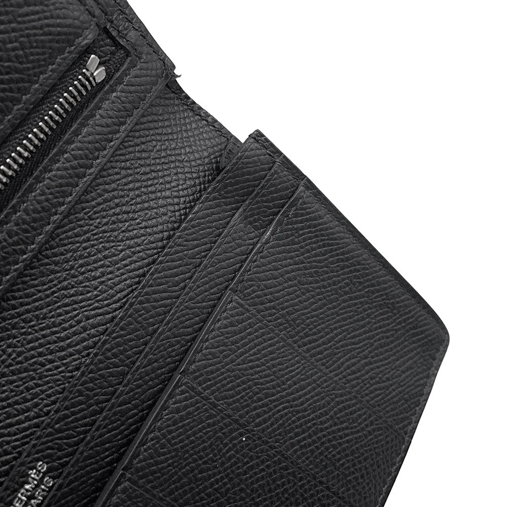 HERMES Bear Souffle Mono Chrome Black Epsom