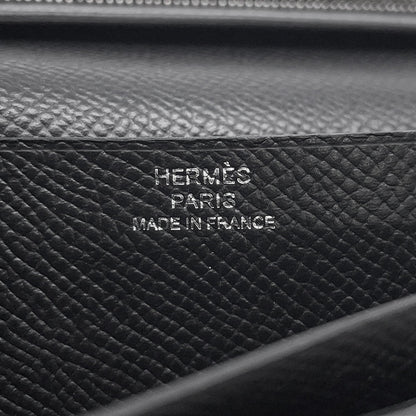 HERMES Bear Souffle Mono Chrome Black Epsom