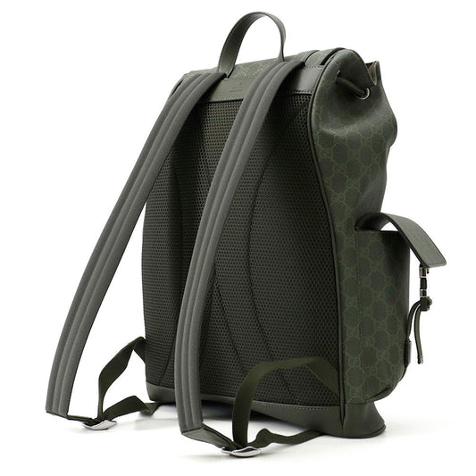 GUCCI GG Supreme Backpack Green792080 GG Supreme Size Large