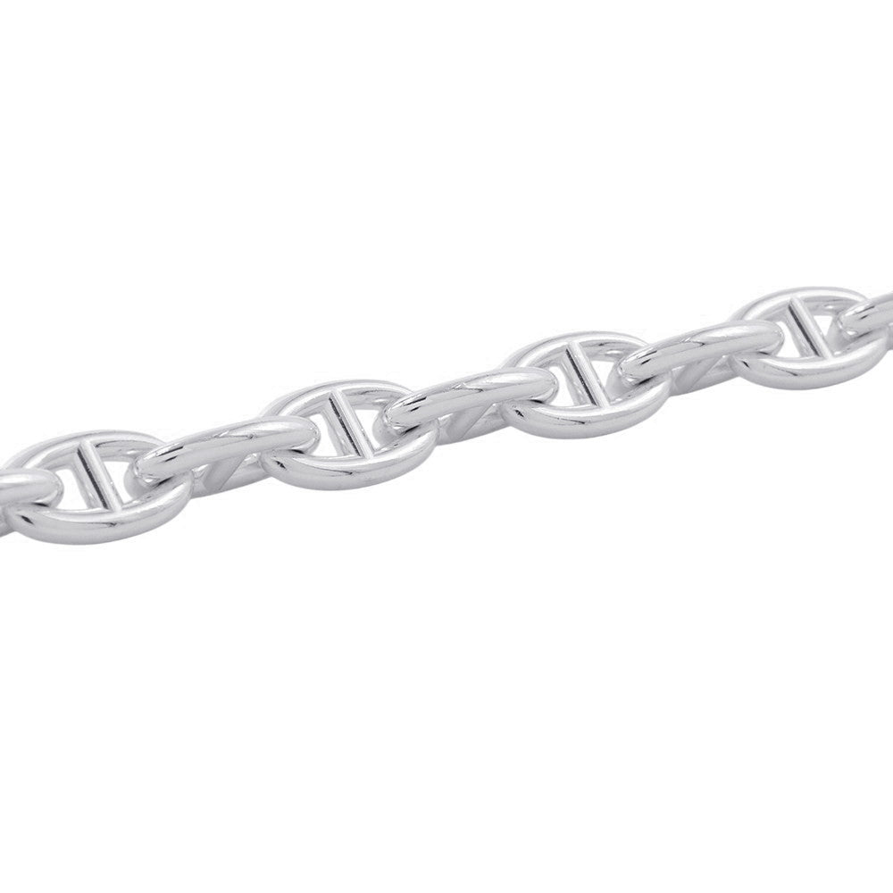 HERMES Chaine d'Ancre Necklace 31 frames Size GM SV925