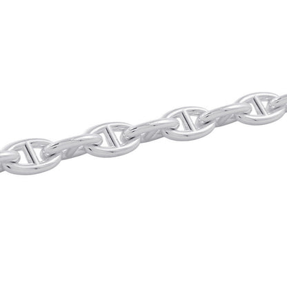 HERMES Chaine d'Ancre Necklace 31 frames Size GM SV925