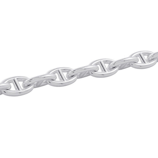 HERMES Chaine d'Ancre Necklace 31 frames Size GM SV925