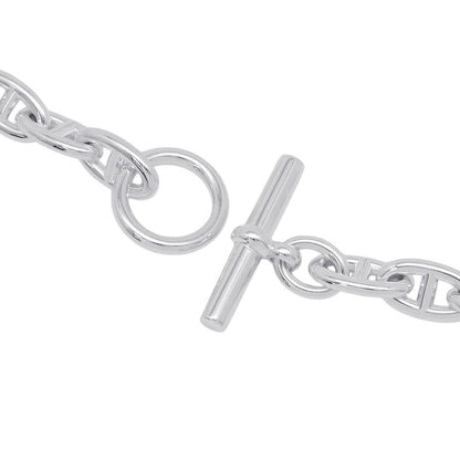 HERMES Chaine d'Ancre Necklace 31 frames Size GM SV925