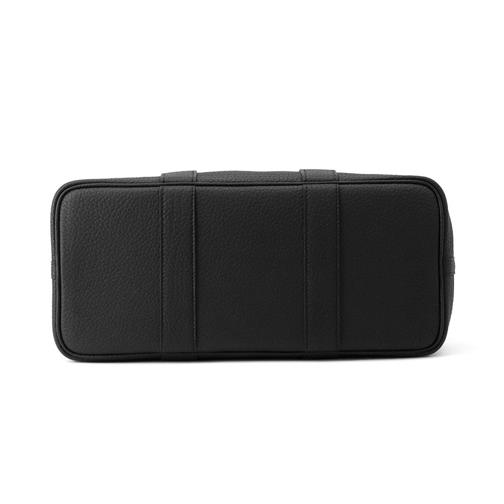 HERMES Garden Party Black Negonda Leather Size TPM