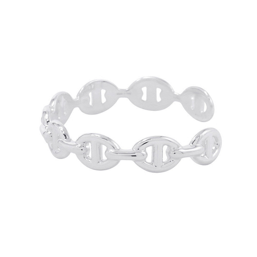 HERMES Chaine d'Ancre Bangle Size SH SV925