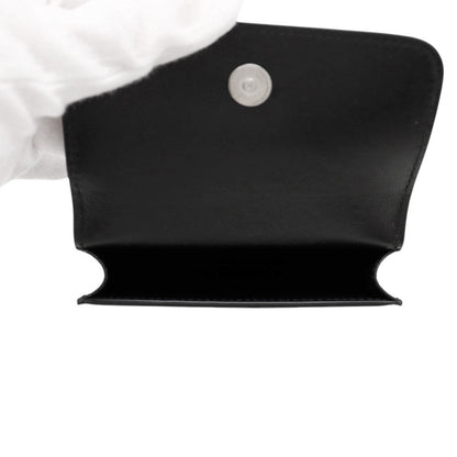 BALENCIAGA Cash Phone Card Holder Black640536 Leather