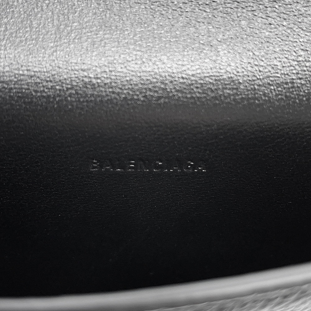 BALENCIAGA Cash Phone Card Holder Black640536 Leather