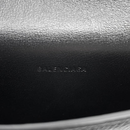 BALENCIAGA Cash Phone Card Holder Black640536 Leather