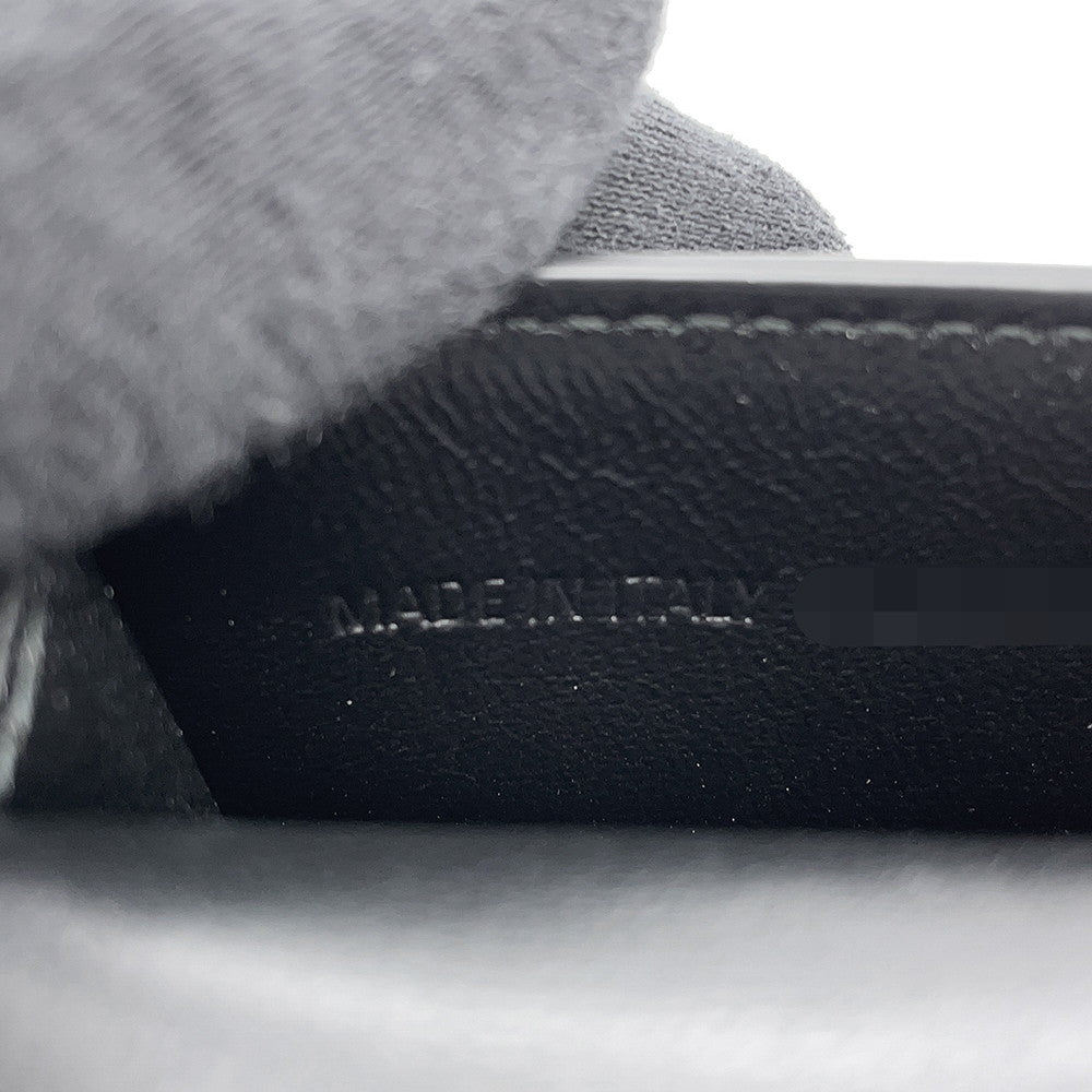 BALENCIAGA Cash Phone Card Holder Black640536 Leather