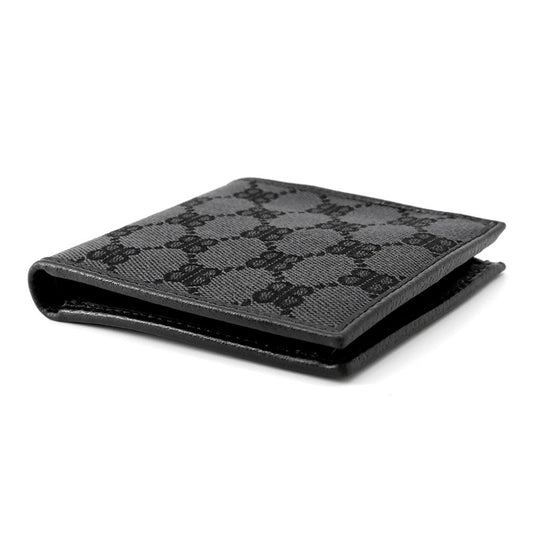 BALENCIAGA The Hacker Project Bifold Wallet Black680430 Canvas/Leather