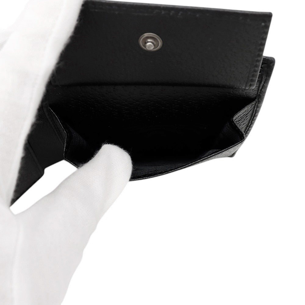 BALENCIAGA The Hacker Project Bifold Wallet Black680430 Canvas/Leather