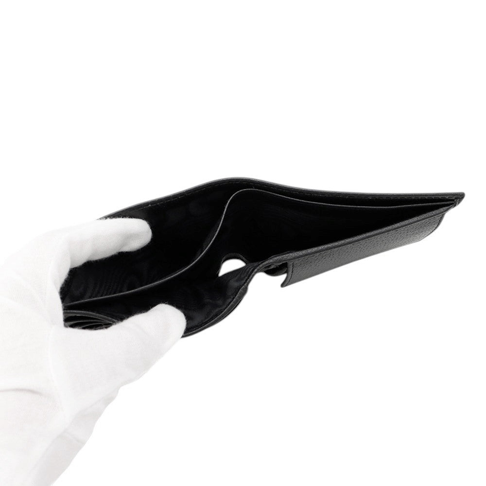 BALENCIAGA The Hacker Project Bifold Wallet Black680430 Canvas/Leather