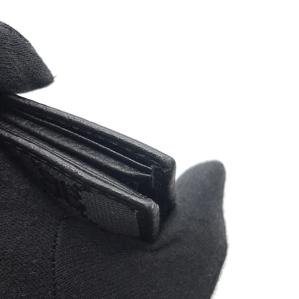 BALENCIAGA The Hacker Project Bifold Wallet Black680430 Canvas/Leather