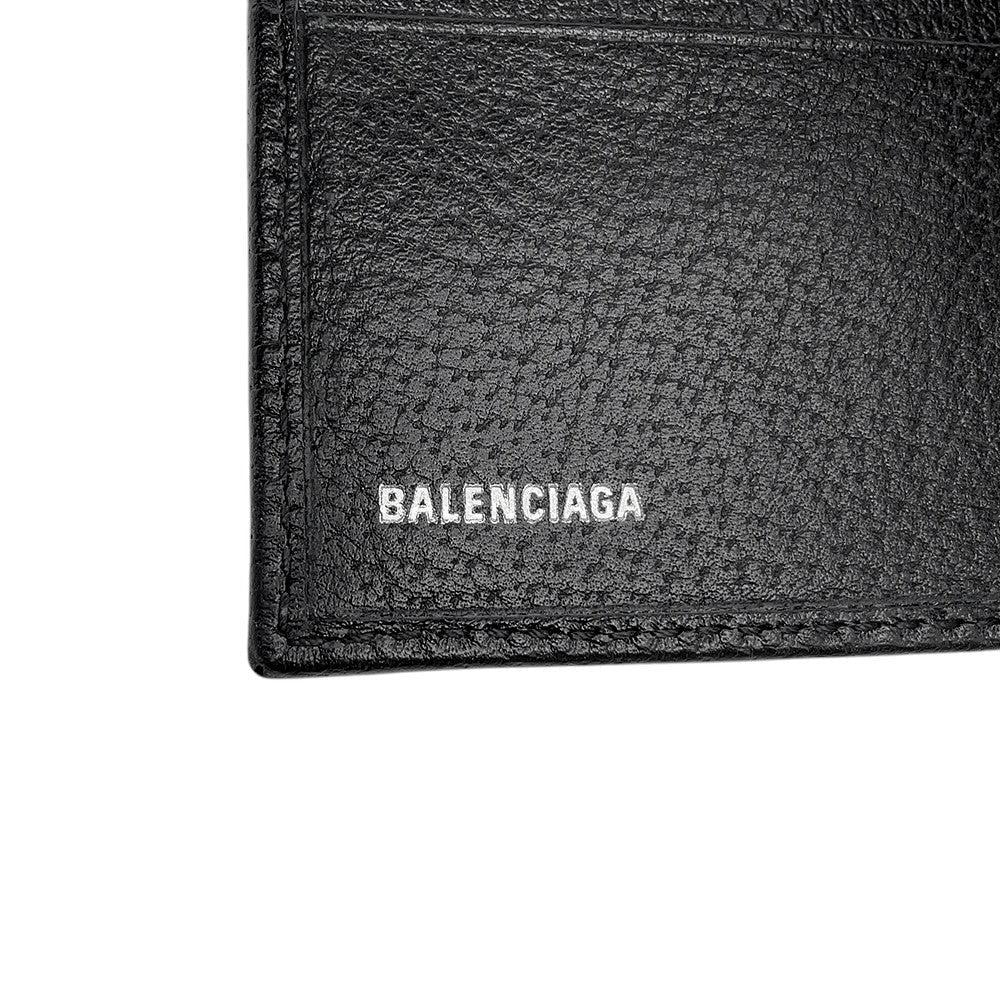 BALENCIAGA The Hacker Project Bifold Wallet Black680430 Canvas/Leather