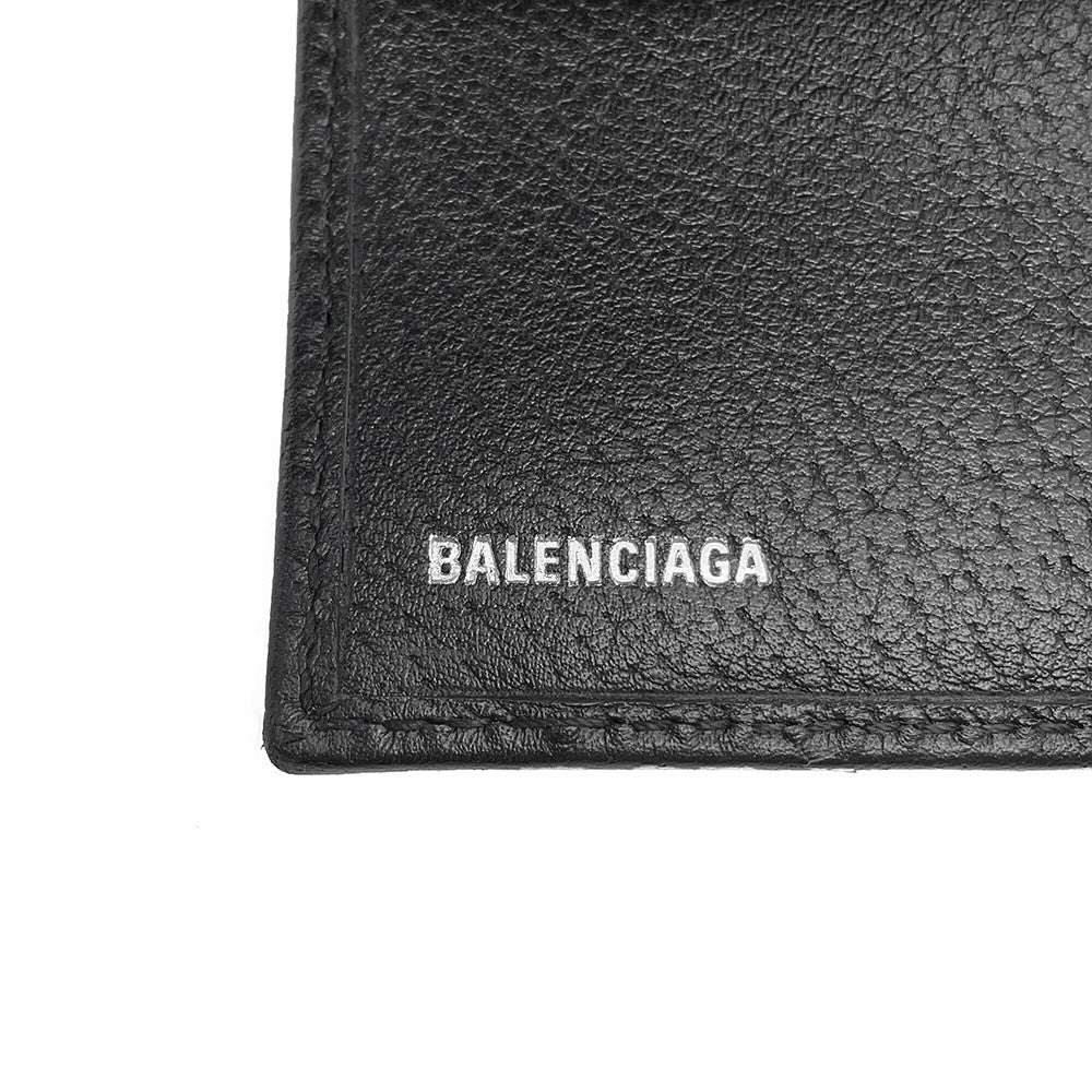BALENCIAGA The Hacker Project Bifold Wallet Black680430 Canvas/Leather