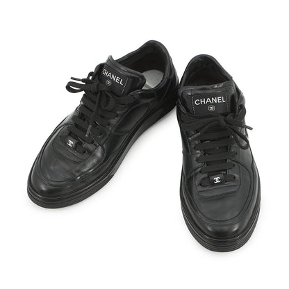 CHANEL Sneakers BlackG46733 Calf Leather Size 38