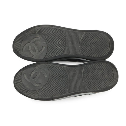 CHANEL Sneakers BlackG46733 Calf Leather Size 38