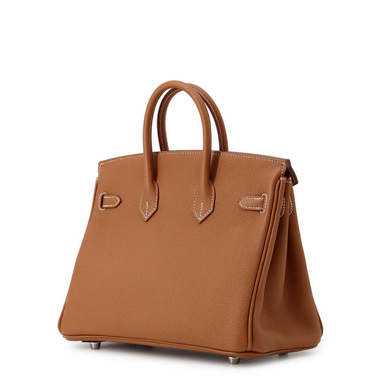 HERMES Birkin Gold Togo Leather Size 25