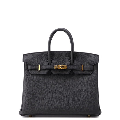 HERMES Birkin Plomb Togo Leather Size 25