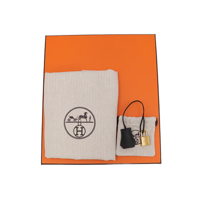 HERMES Birkin Plomb Togo Leather Size 25