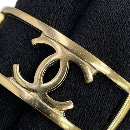 CHANEL CC Logo Bangle Gold Plated