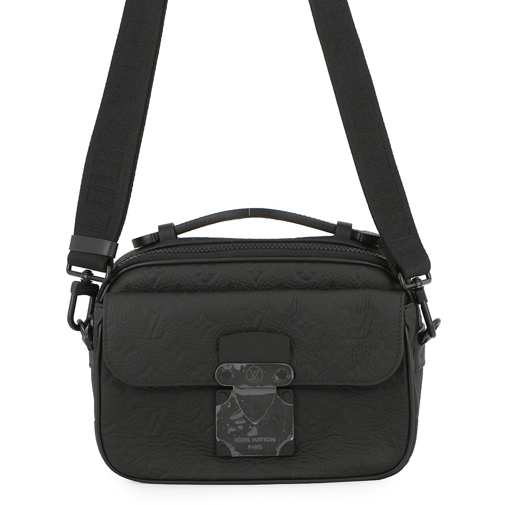 LOUIS VUITTON SPadlock Messenger NoirM58489 Monogram・Taurillon