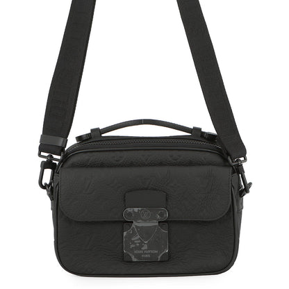 LOUIS VUITTON SPadlock Messenger NoirM58489 Monogram・Taurillon