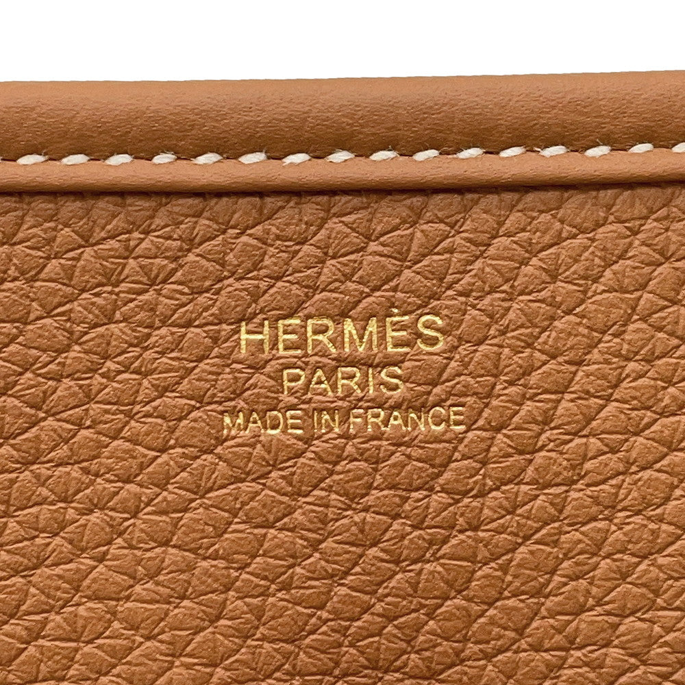 HERMES Evelyne3 Gold Taurillon Clemence Size PM