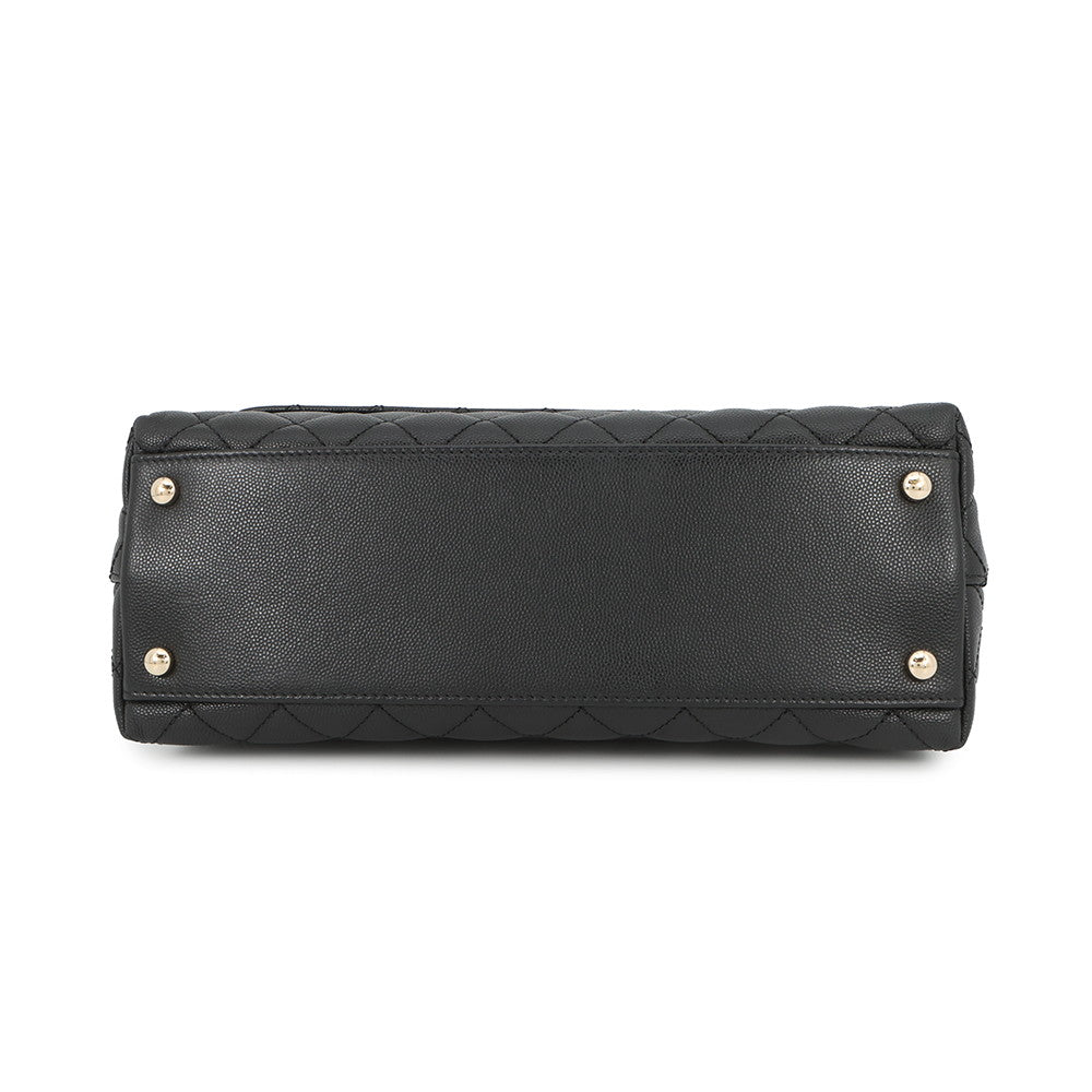CHANEL Coco handle BlackA92991 Caviar Leather Size 29
