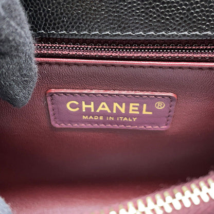 CHANEL Coco handle BlackA92991 Caviar Leather Size 29