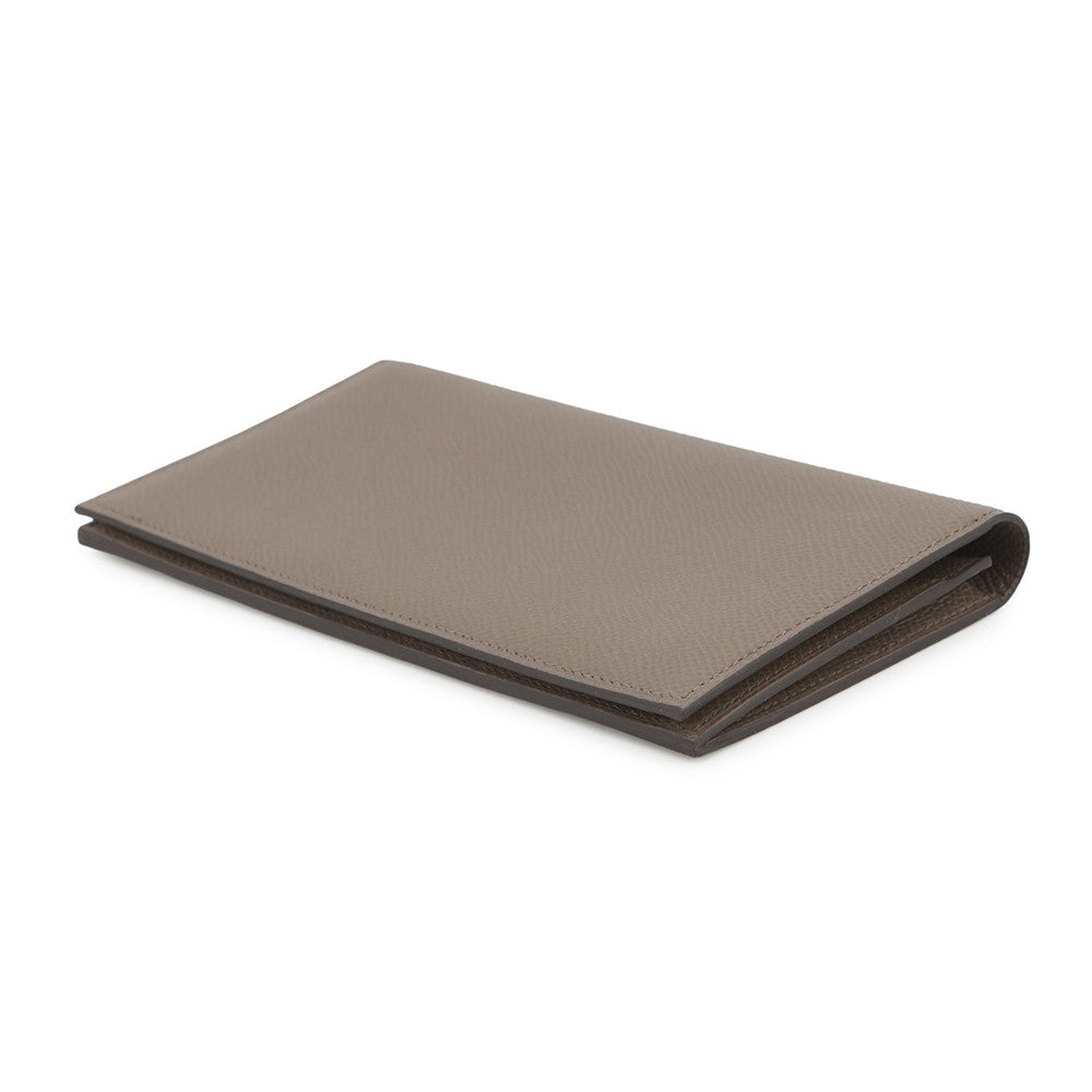 HERMES Citizen Twill Long Etain Epsom